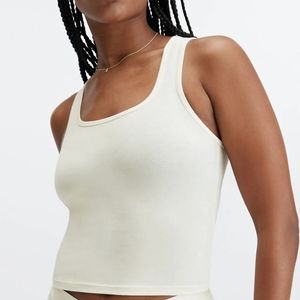 NWT Fabletics 24/7 Britt Tank in bone size medium